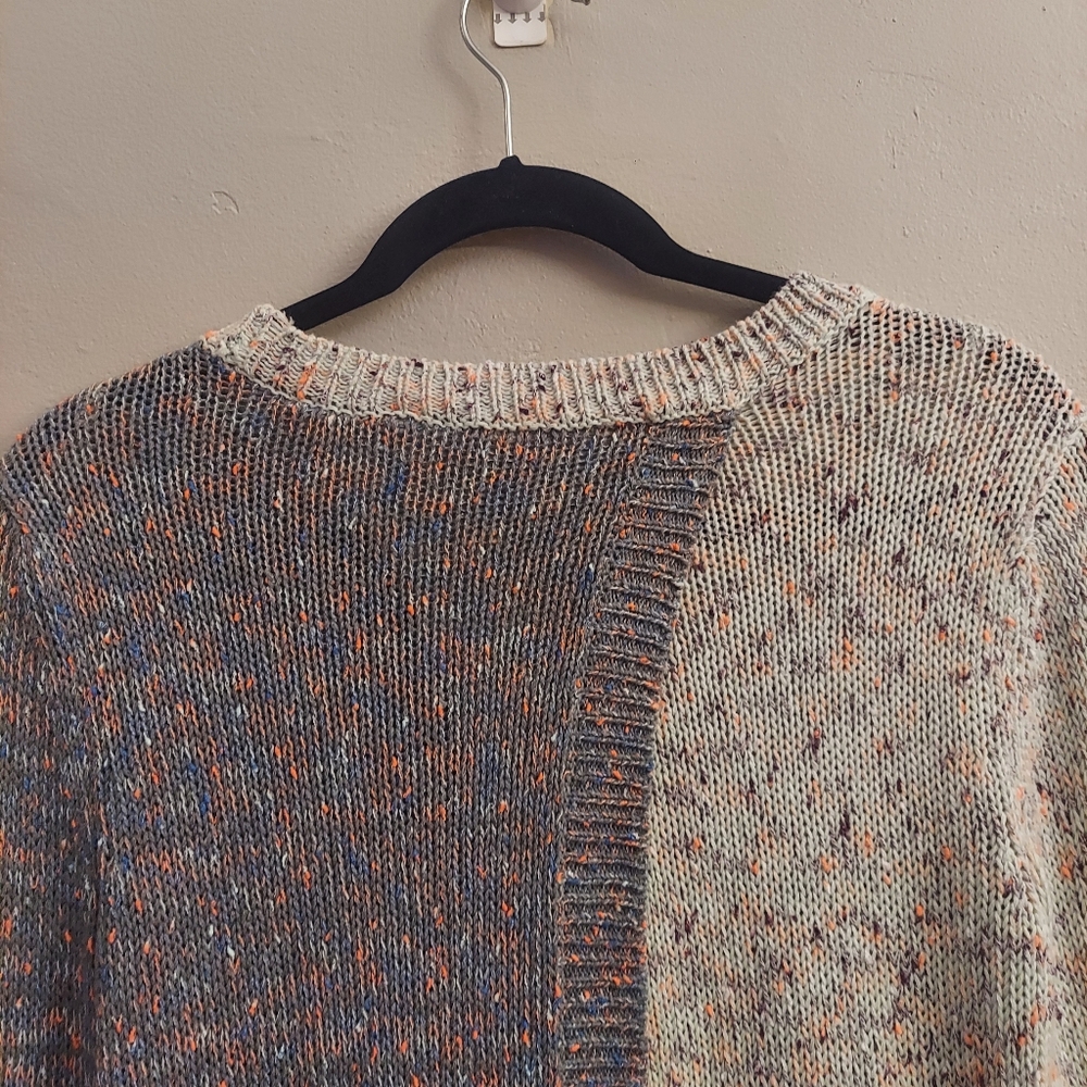 Bcbgeneration Two Tone Colorblock Split Back Crew… - image 6